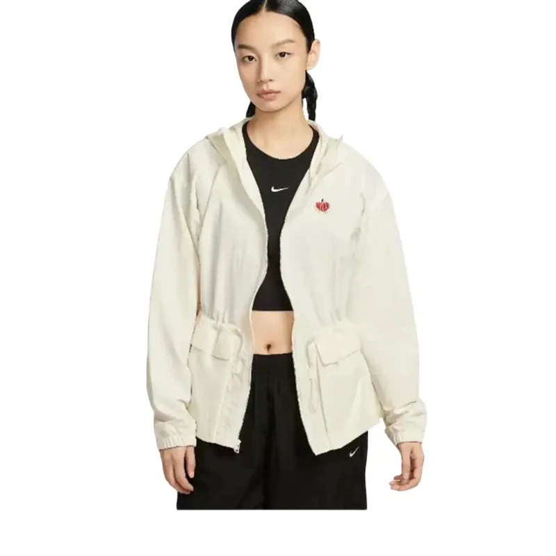 NIKE/耐克女子 W NSW TREND WVN JKT GCEL梭织连帽外套HV8727133