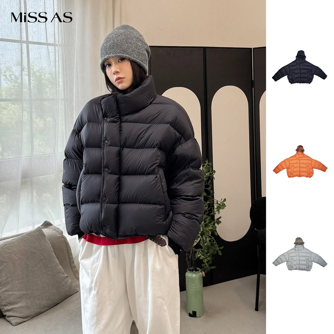 【SYUGNA】宽松百搭加厚保暖羽绒服女款25秋冬新品MISSAS买手店
