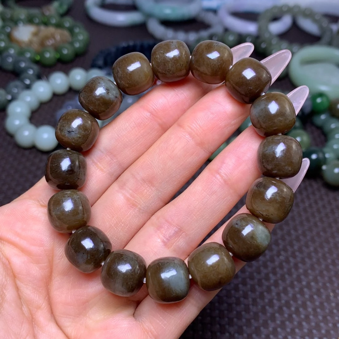 未镶嵌手串和田玉卡13