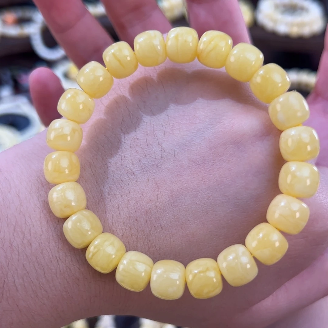 琥珀未镶嵌手串10mm