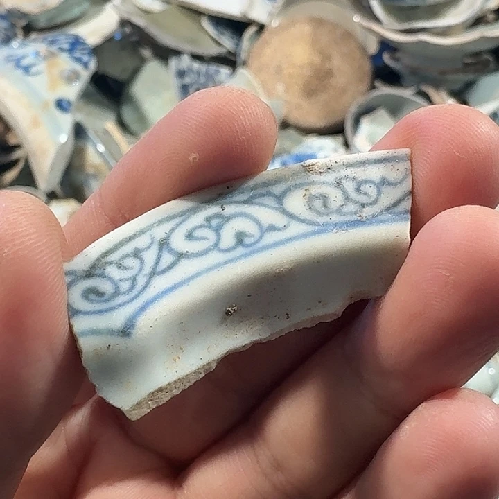 电***扇瓷片瓷片标本，顺丰包邮