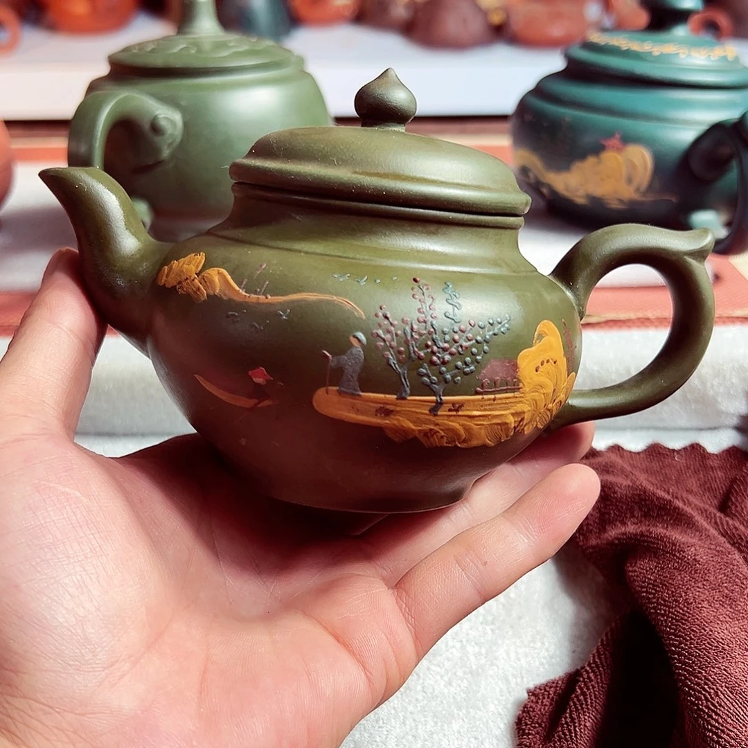 茶壶紫砂宜兴原矿紫砂壶手工制作