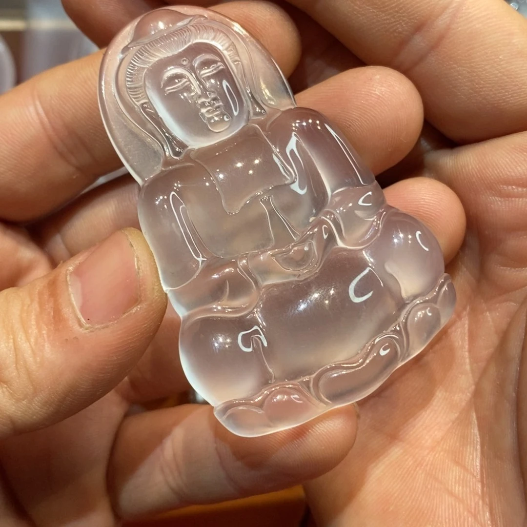 石英质玉颈饰未镶嵌老***林