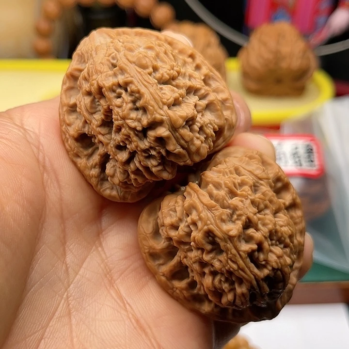 桃核把件41高炮南疆石