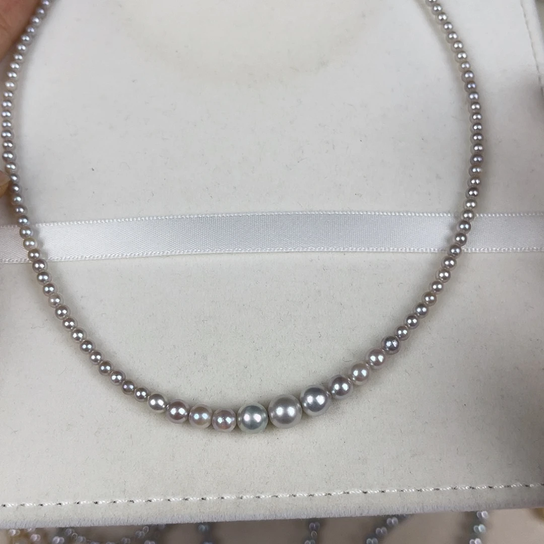 颈饰海水珍珠银S925镶嵌