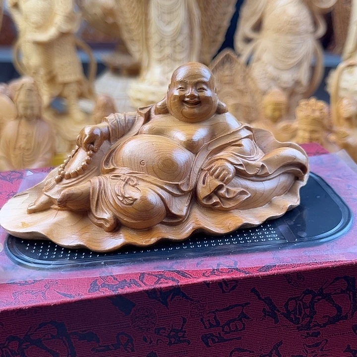 柏木（崖柏）荷叶弥勒