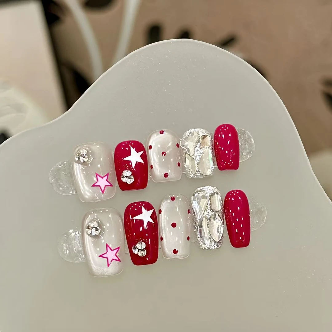 热恋-Naier奈儿轻奢高定美甲10片装