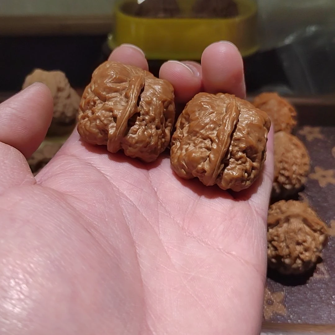 文玩核桃吊坠蛤蟆一帆风顺