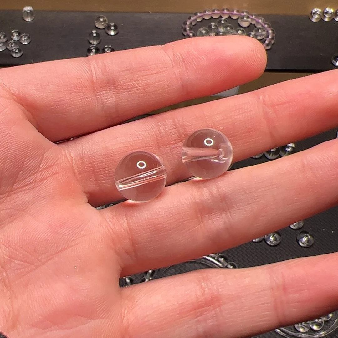 水晶手链未镶嵌你***～白水晶手链