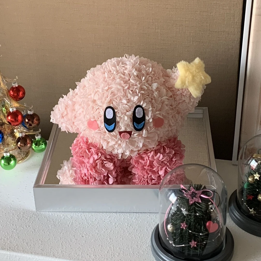 永生花星之卡比创意亚克力摆件情人节送女友新年礼物