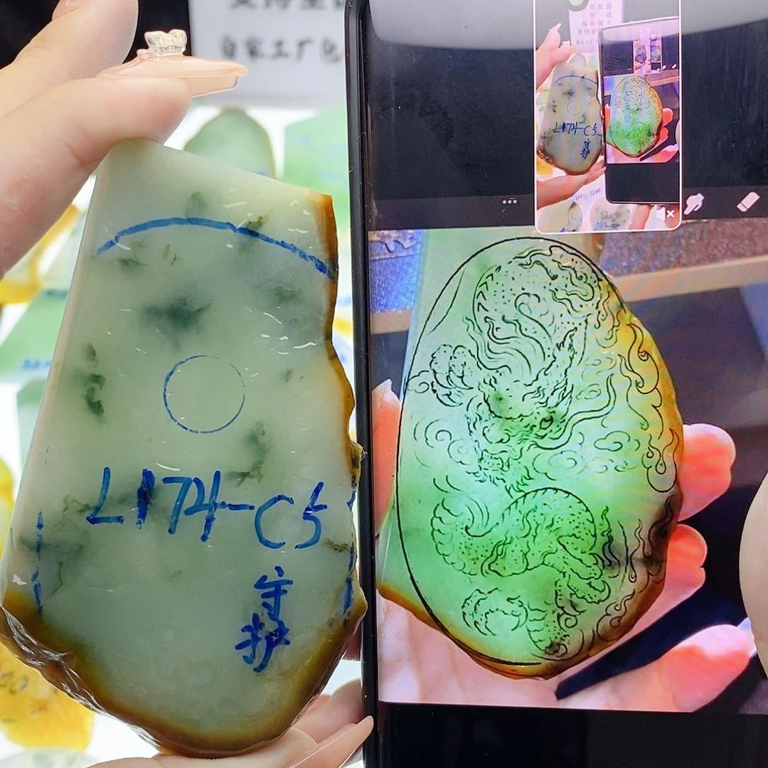 未镶嵌定制翡翠纯天然