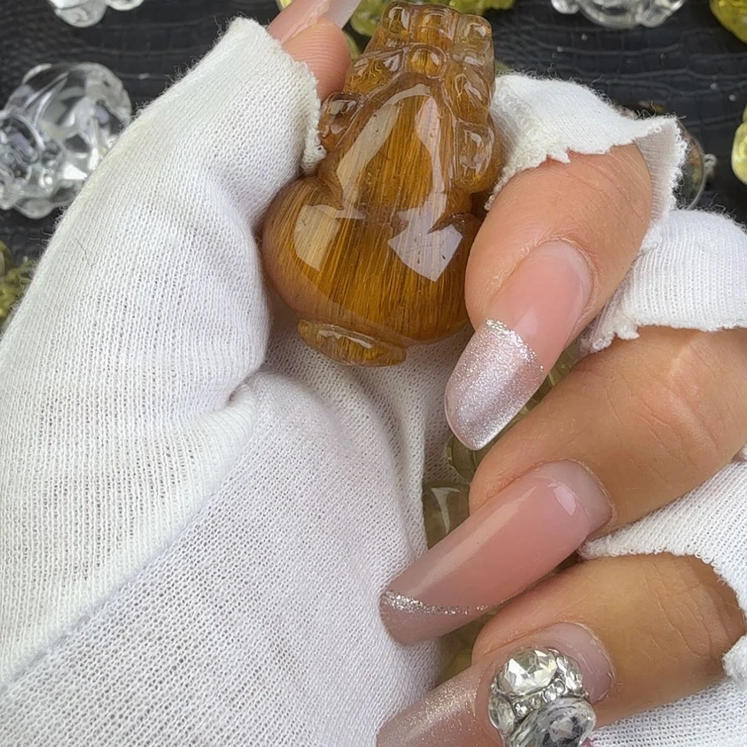 水晶摆件未镶嵌水晶肉*