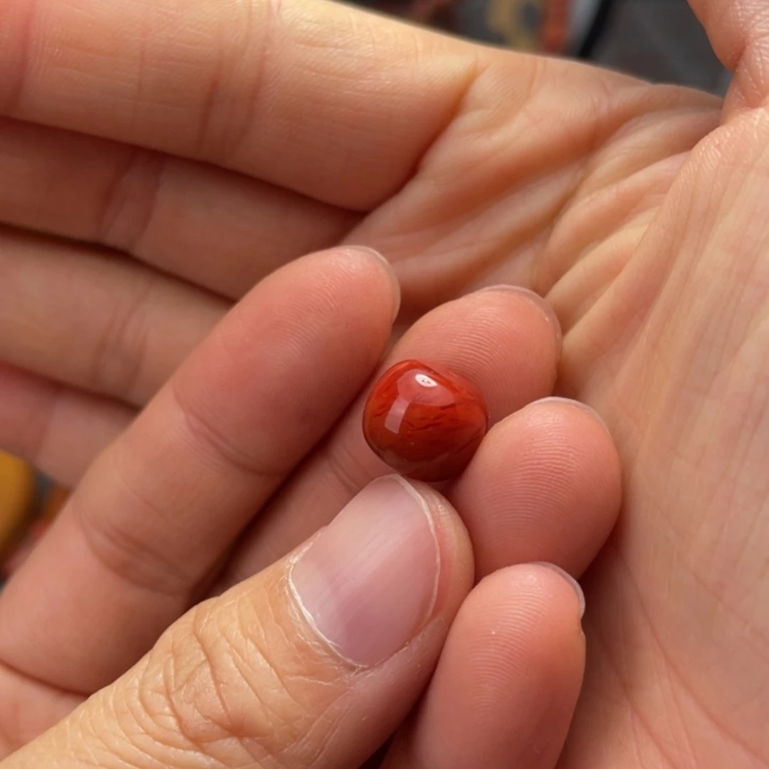 【闪购商品】南红玛瑙单珠11未镶嵌鳄*?