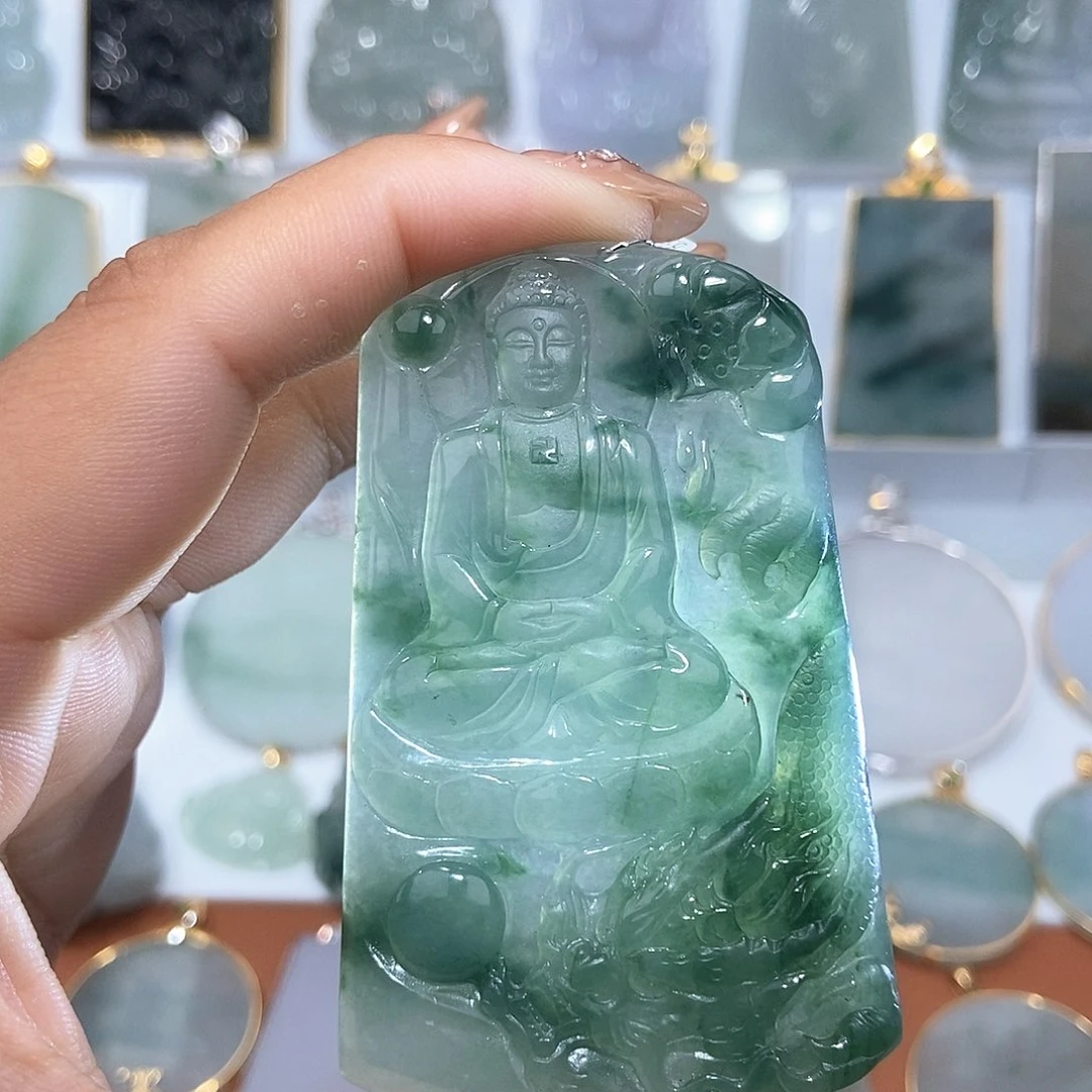 翡翠吊坠(不含链)未镶嵌