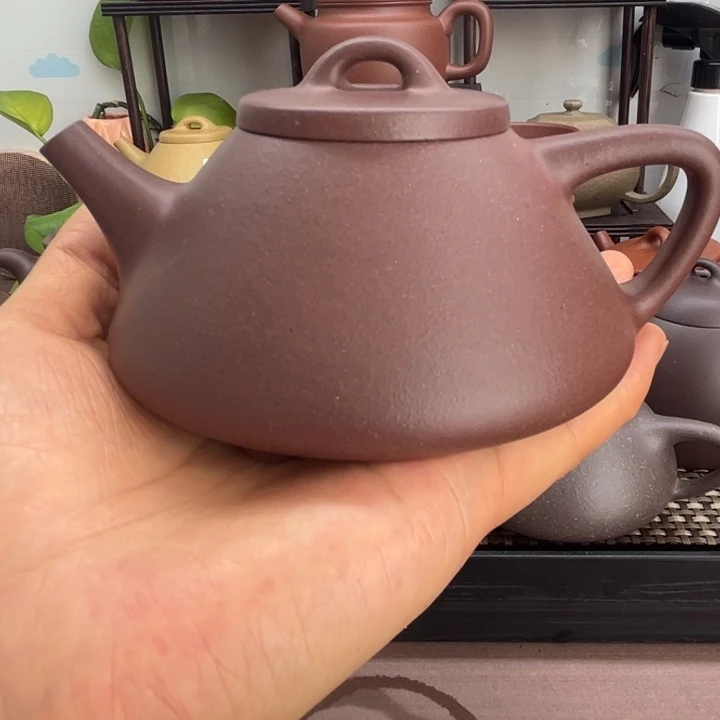 茶壶紫砂老紫泥子冶240cc