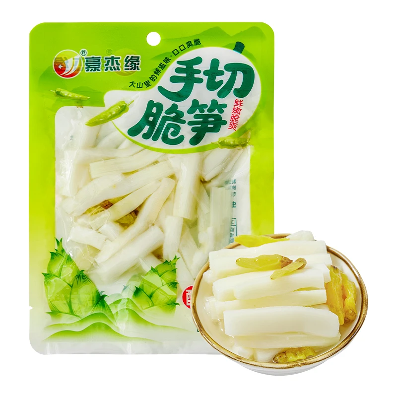 【手切脆笋】豪杰缘山椒酥脆开袋即食独解馋零食泡椒笋独立小包装