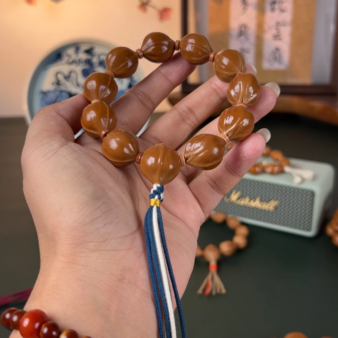 橄榄核手串18×23鲨鱼背