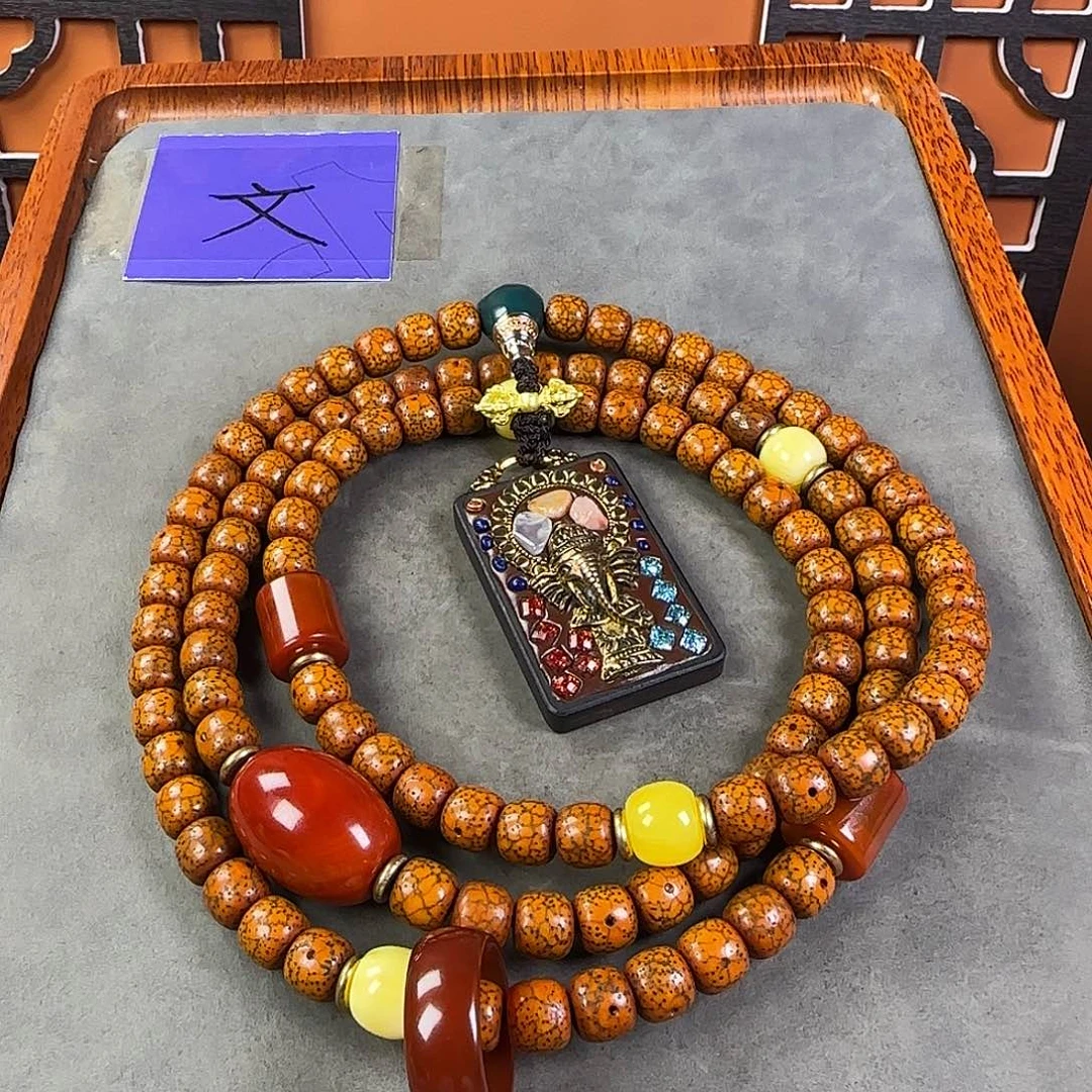 星月菩提吊坠脖挂