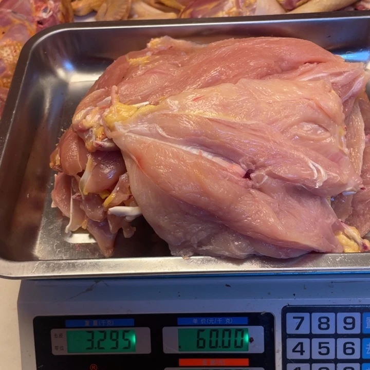 低温冷冻60天中国大陆食用农产品胸肉