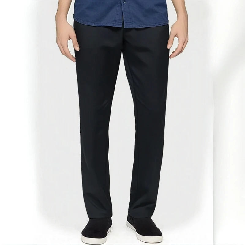 男款高定直筒商务休闲裤106807(春夏薄款）