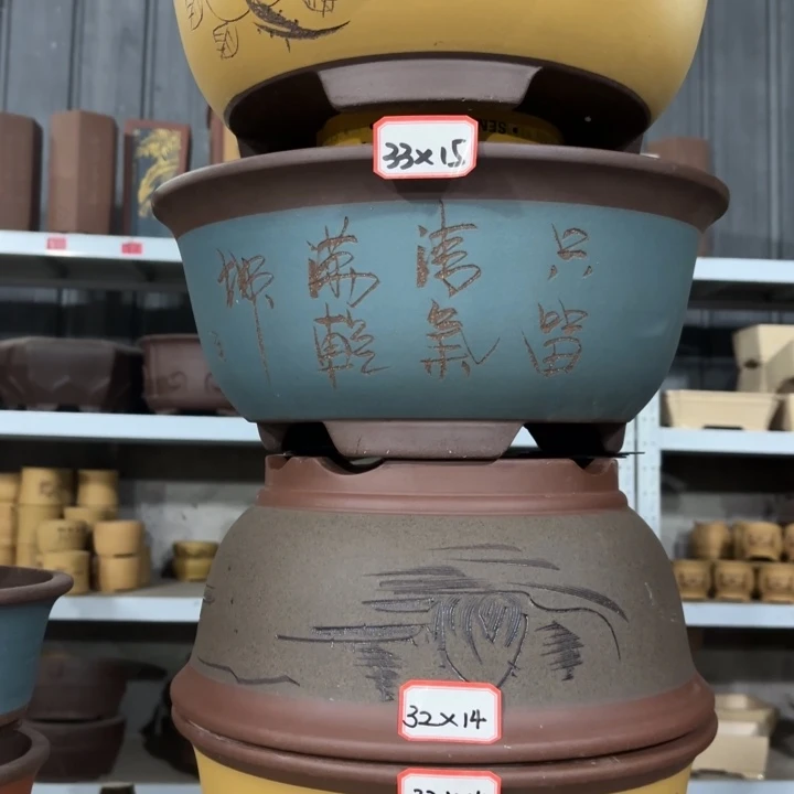 花盆紫砂100-4。