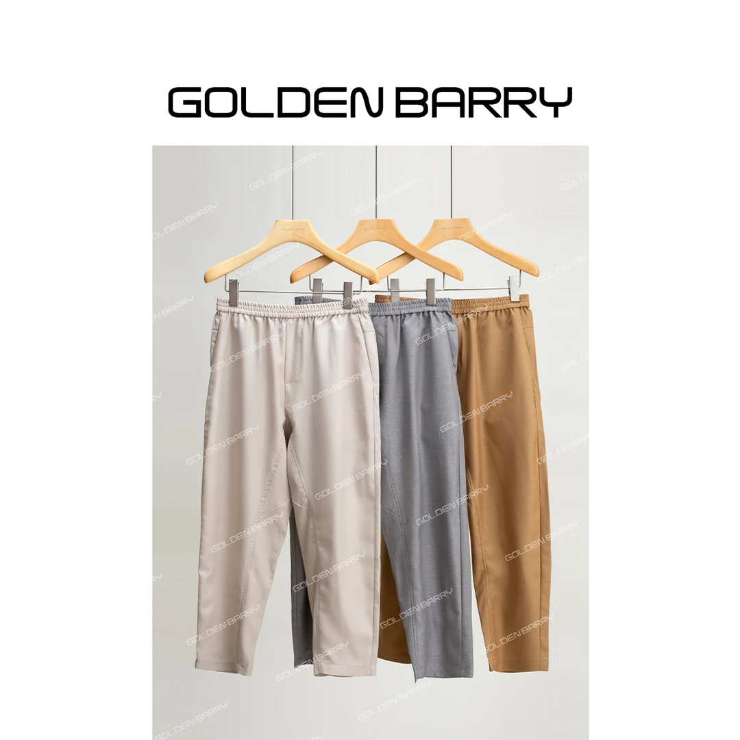 GOLDENBARRY【年终孤品】571049时尚百搭好穿九分裤