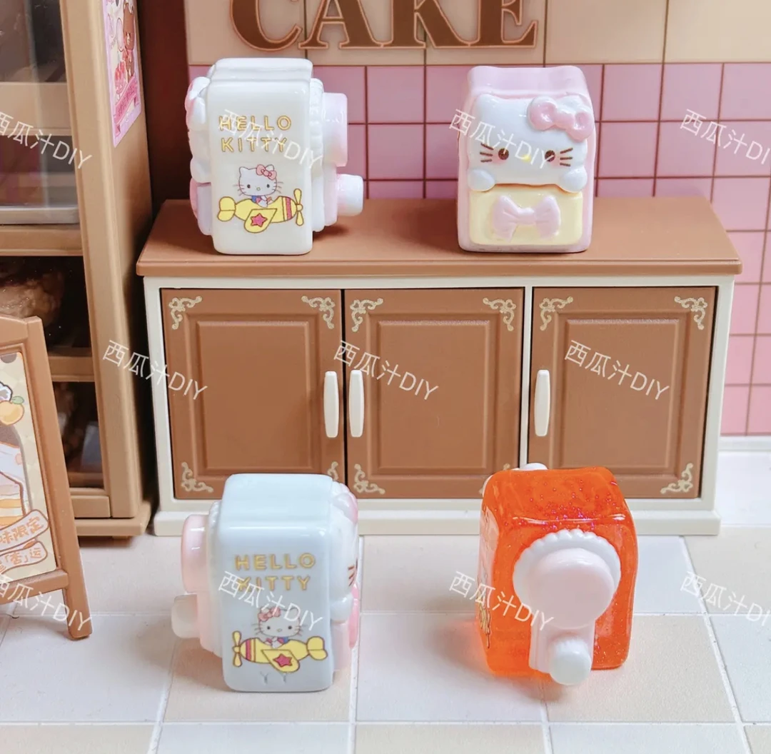 【西瓜汁】kitty卷笔刀树脂食玩配件