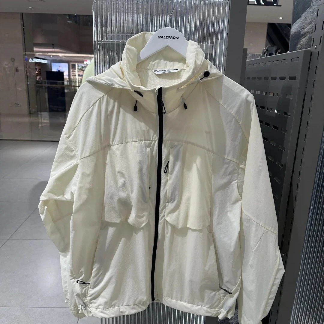 SALOMON/萨洛蒙户外中性轻量夹克防晒服DUAL AURA LT UV JACKET U