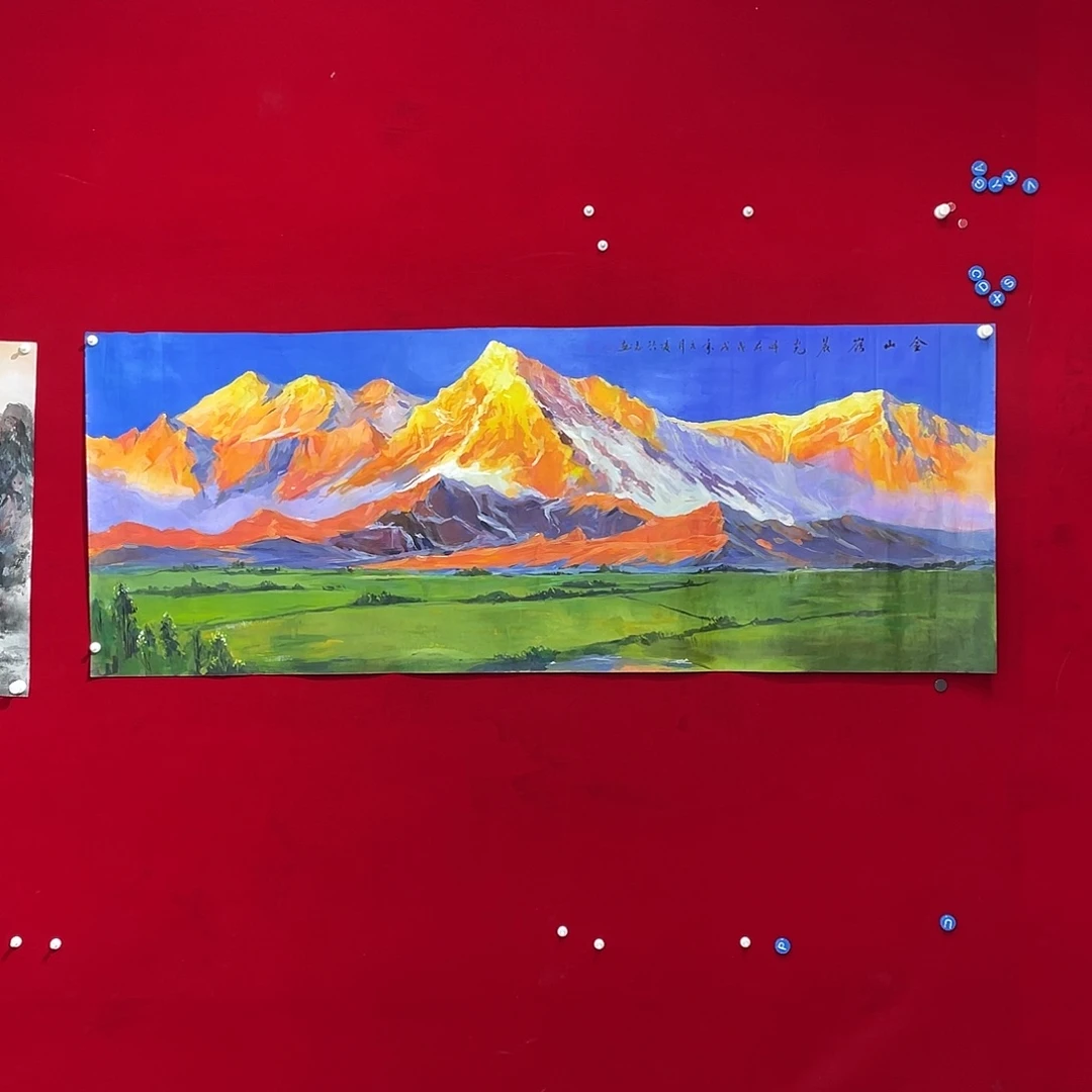 国画凌行志老师手绘国画精品