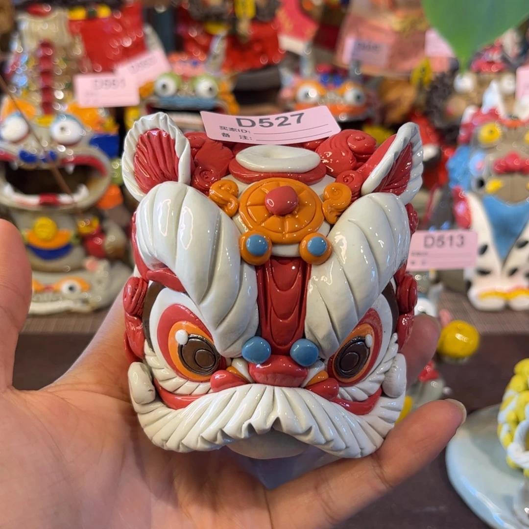 言***处泥塑纯手工茶宠摆件