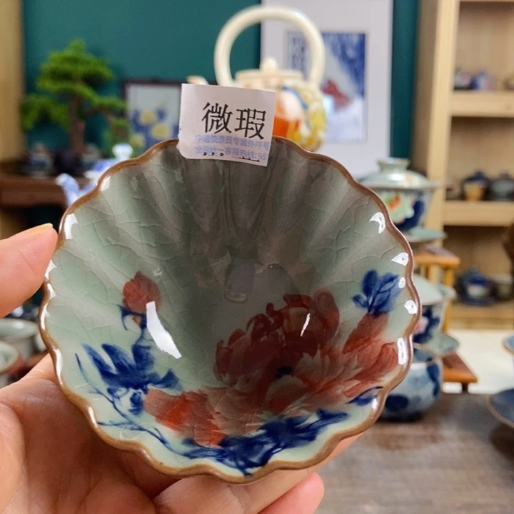 瓷片手工制作工艺精湛等特点为