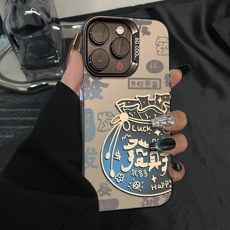 撞色元气心宽福适用于苹果16手机壳iphone15华为op小米vivo防1413