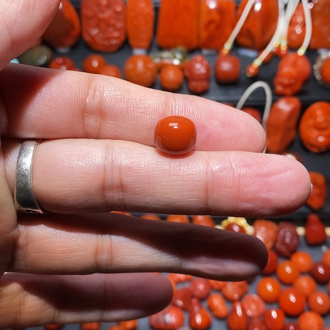 随***意南红玛瑙未镶嵌老型10.3