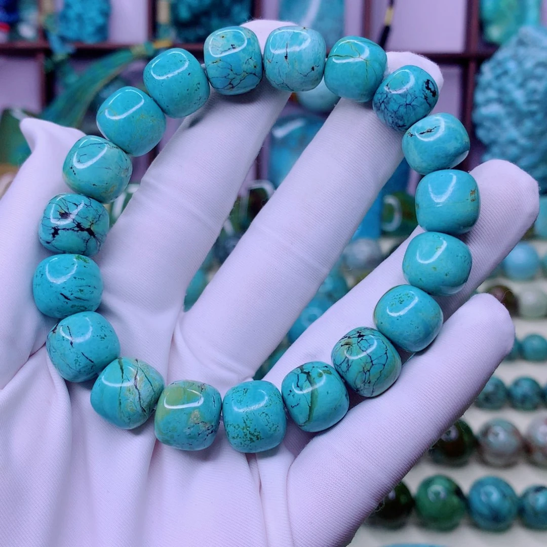 山***海绿松石未镶嵌原矿绿松石