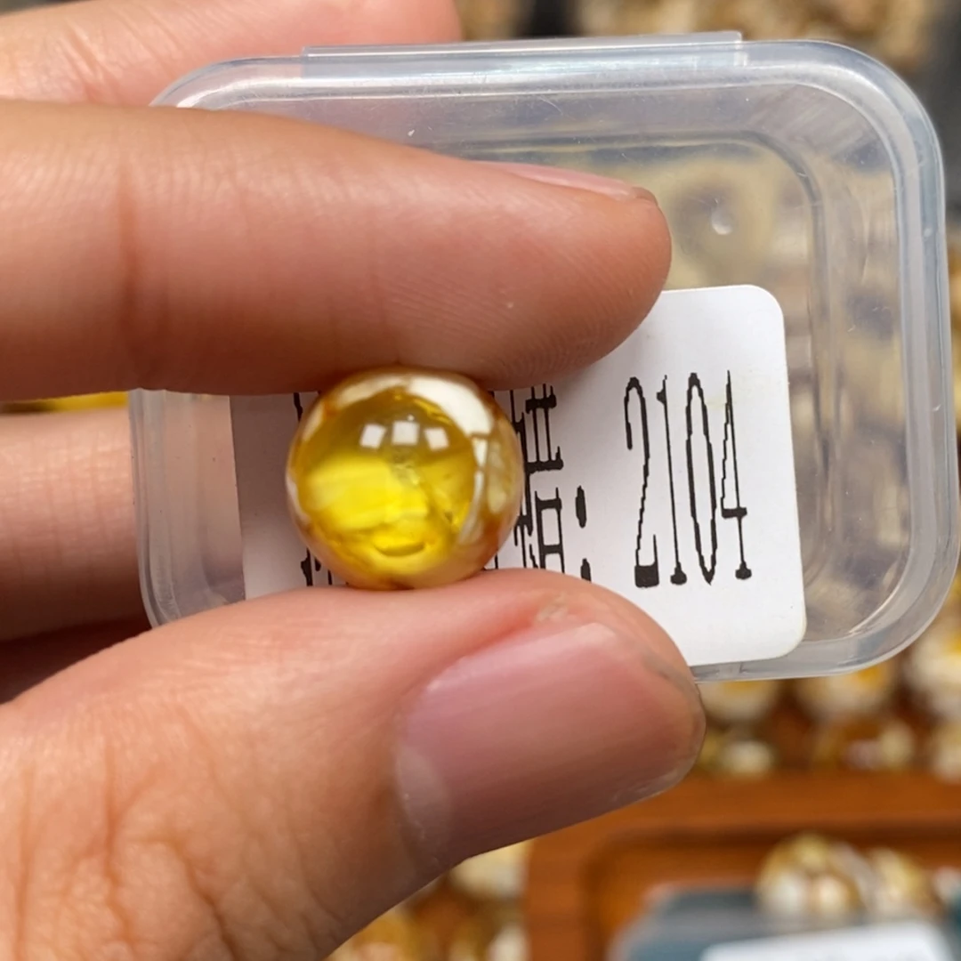 把件猴头核桃沁色圆珠老型2104