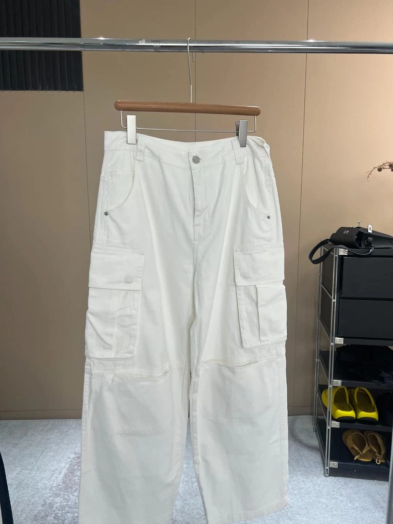 【南油徐哥】设计师款工装口袋休闲裤836