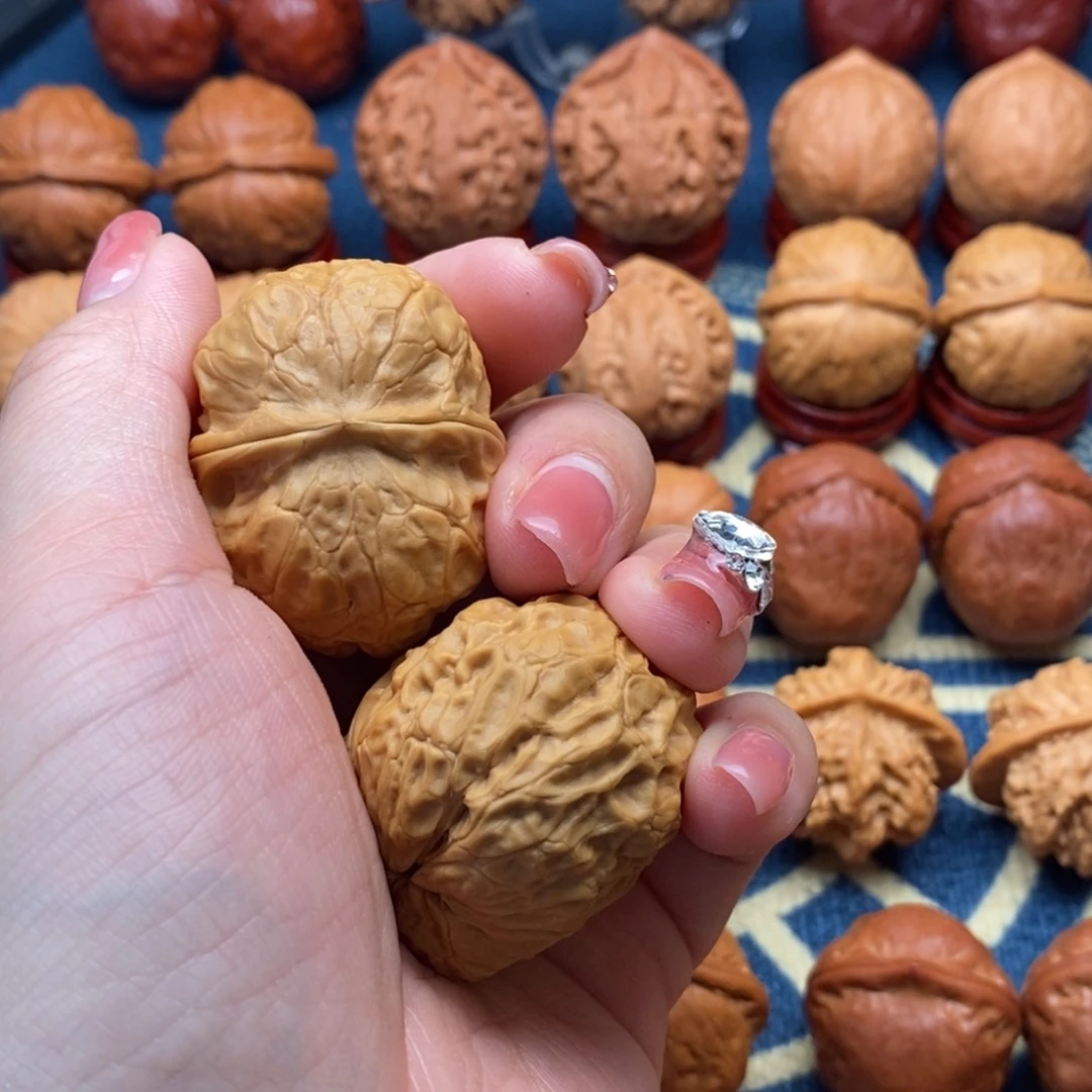 文玩核桃把件湛*精品小手捻