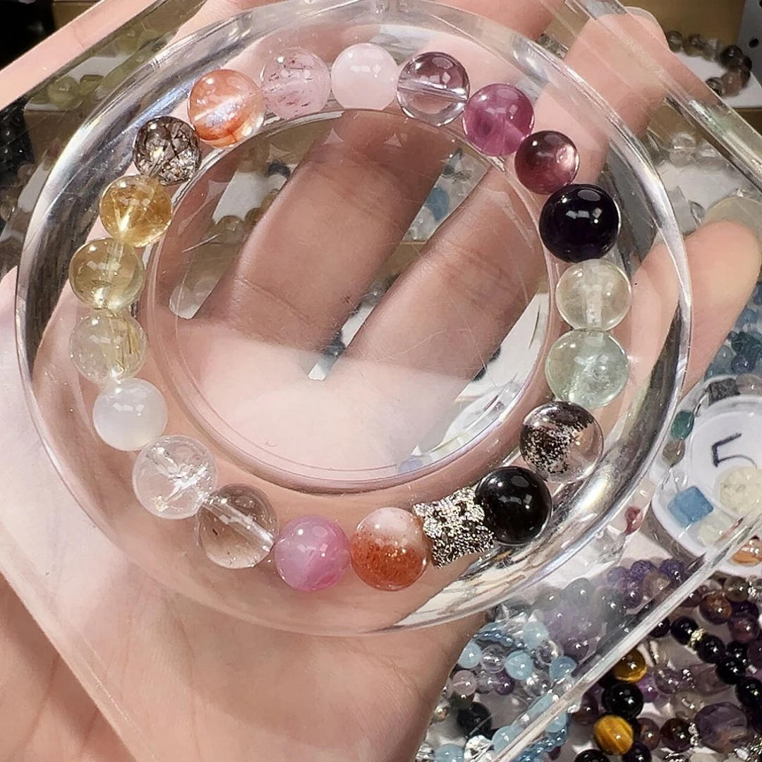 手串未镶嵌水晶多宝