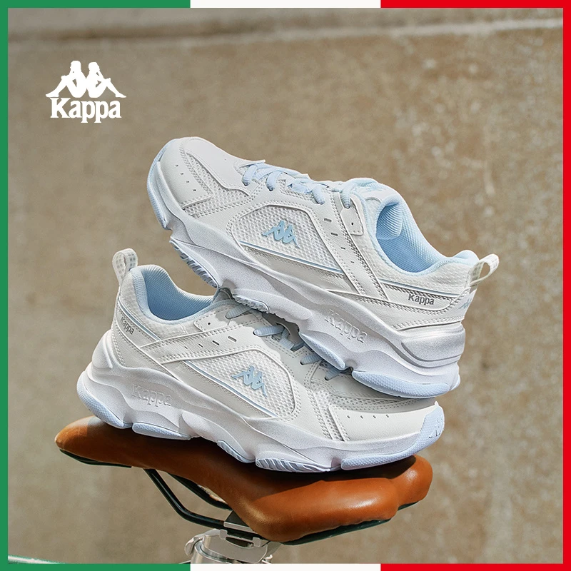 Kappa卡帕欧若风老爹鞋女爆款运动轻跑鞋百搭休闲鞋子K0F45MC01CJ