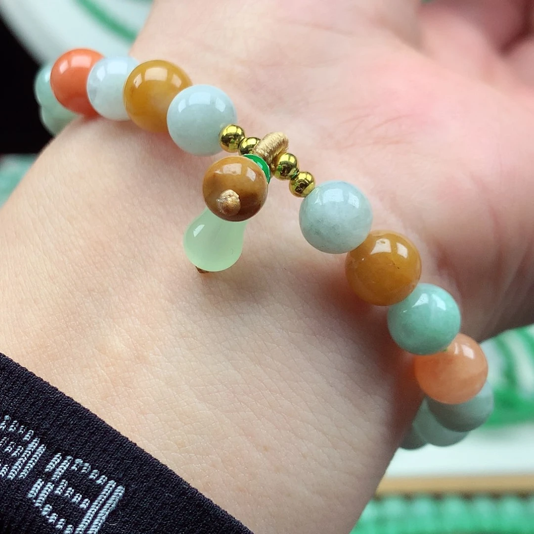 未镶嵌手链翡翠翡翠