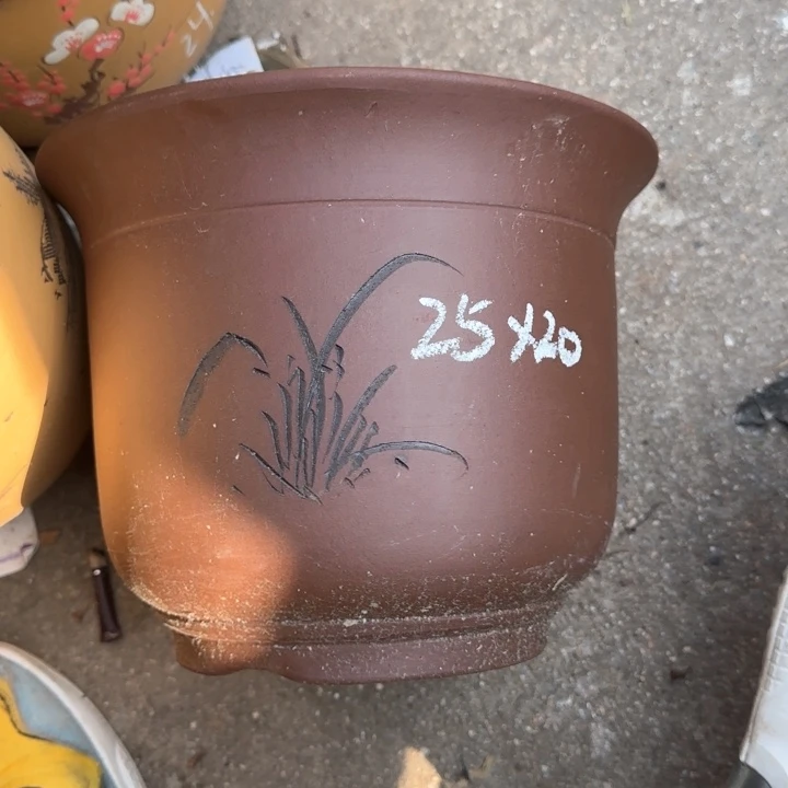 紫砂花盆特价清仓