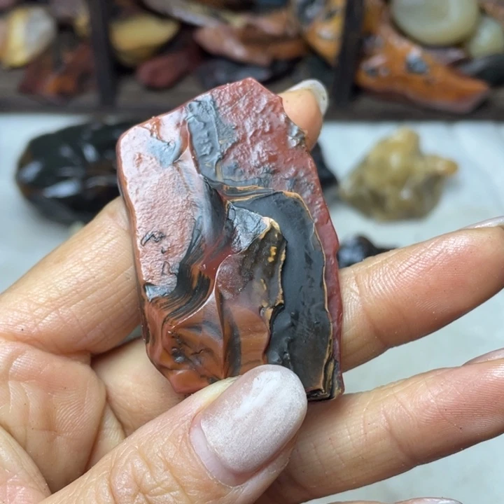 如***盛石材戈壁牧民美石原石