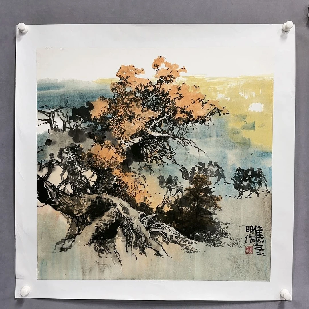 国画国画纯手绘作品请放心去藏