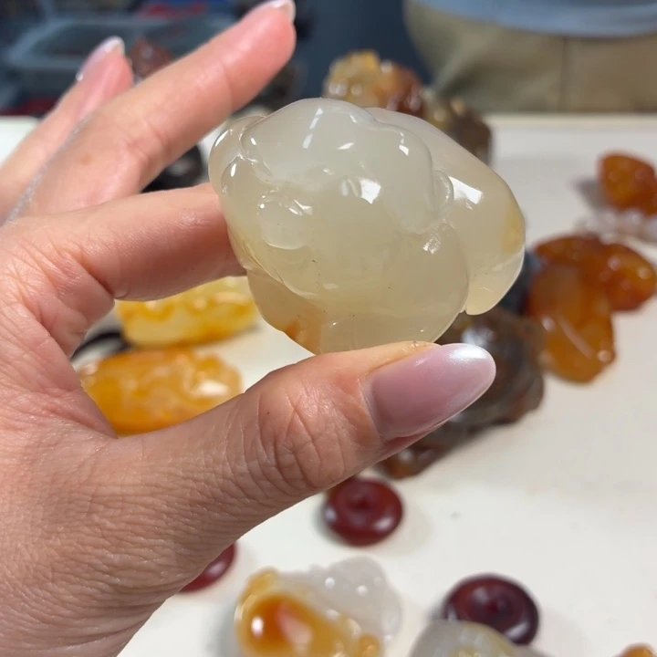 未镶嵌吊坠(不含链)玛瑙/玉髓