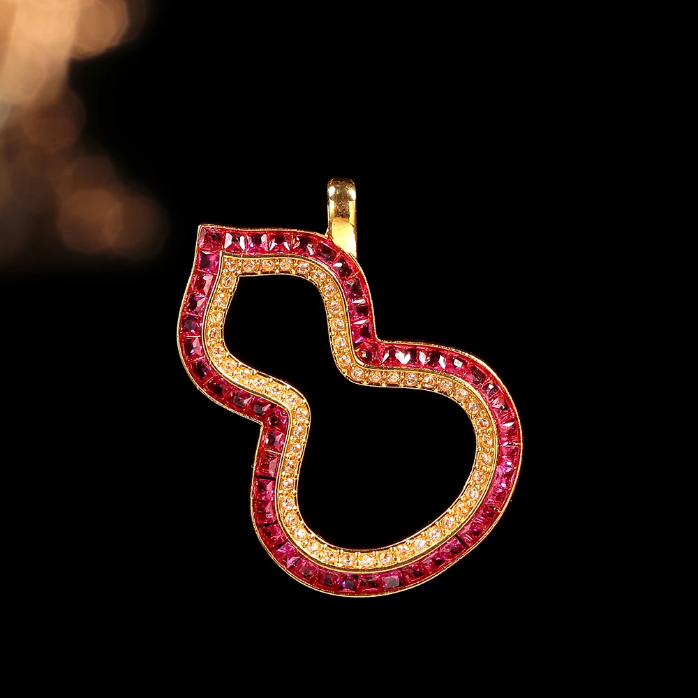 【周周专属】18k福禄宝葫芦吊坠