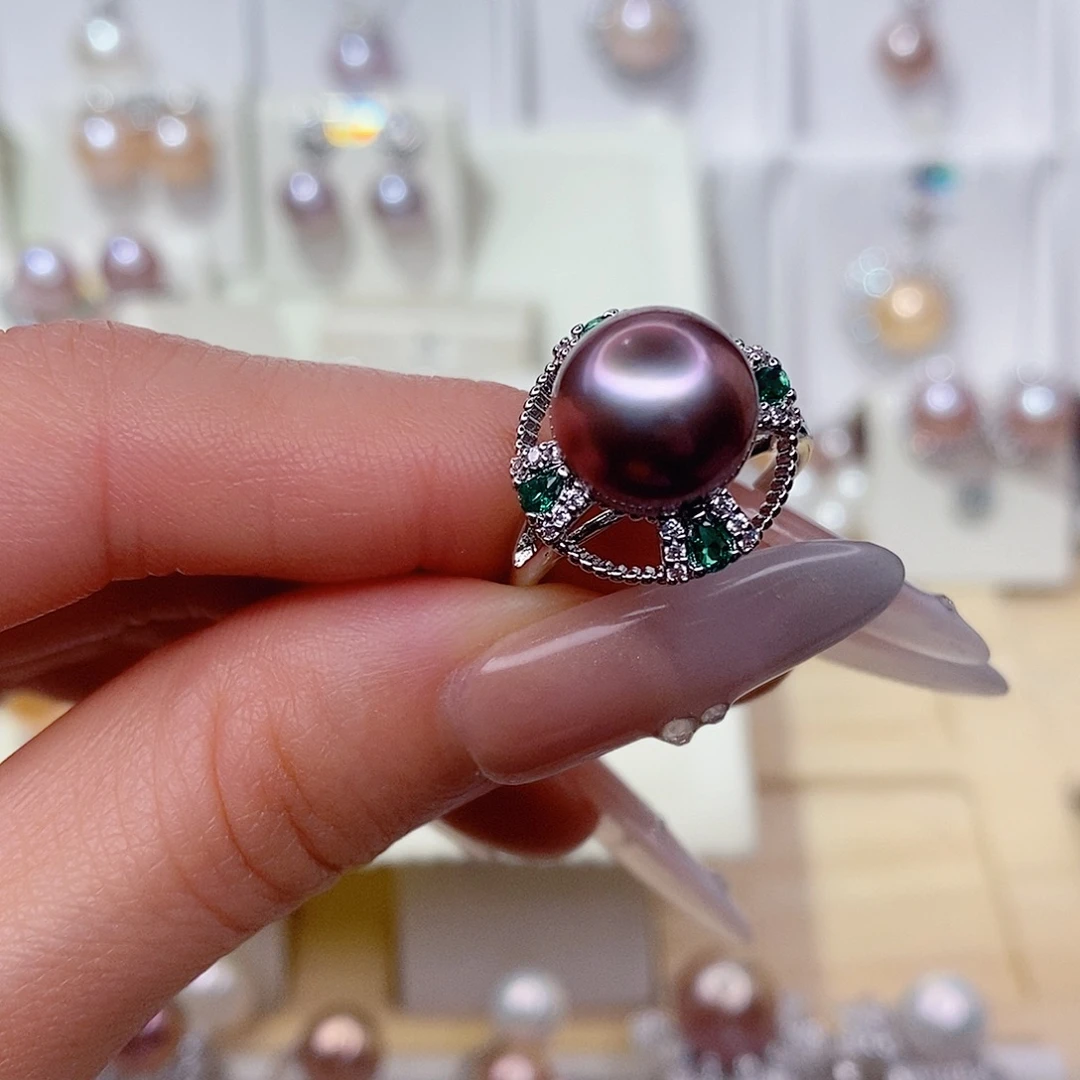 淡水珍珠未镶嵌戒指