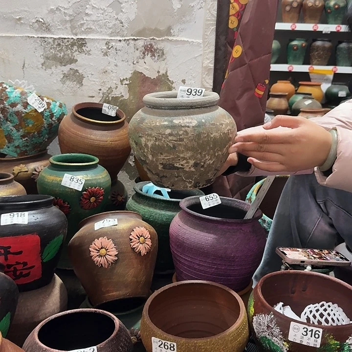 彩坛子333高度16口径12