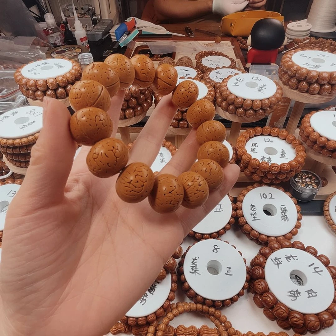 桃核手串?****?桃核光珠