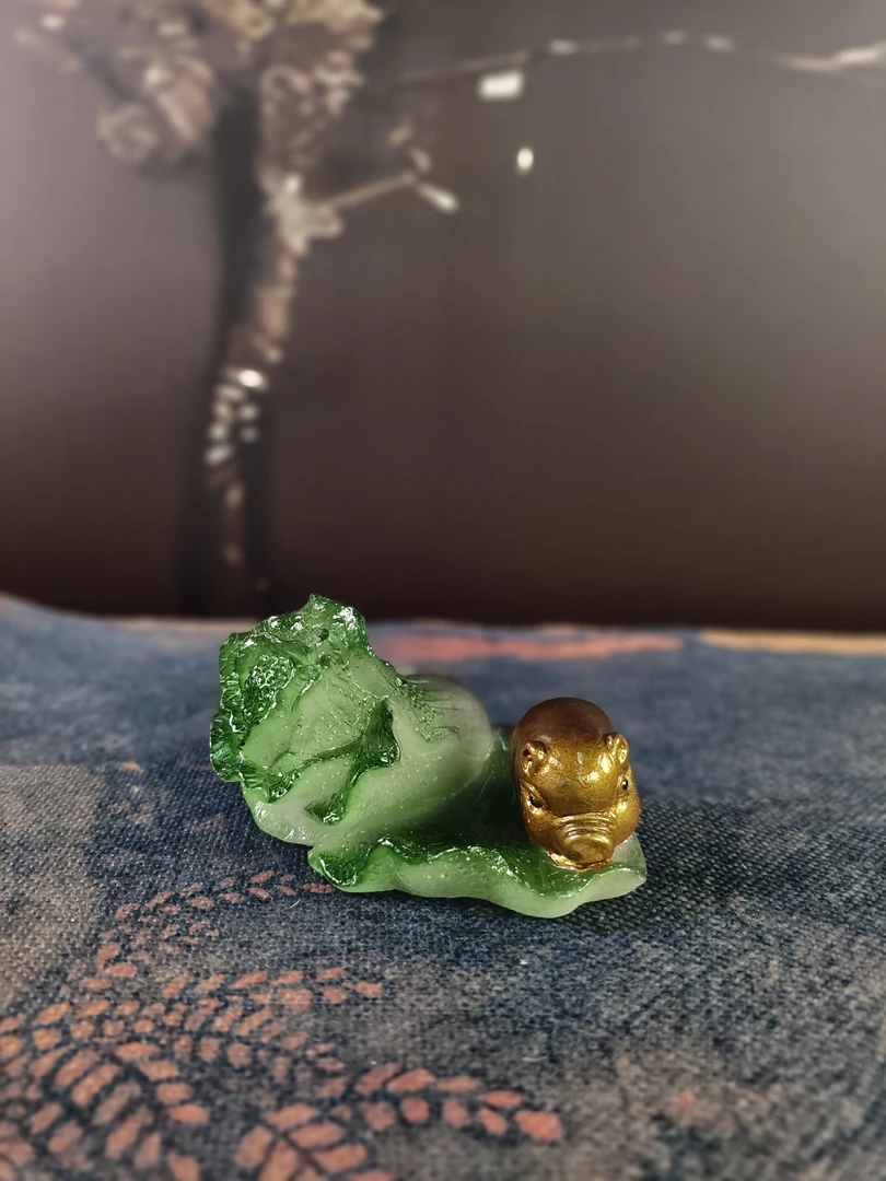 猪白菜变色茶宠-X535