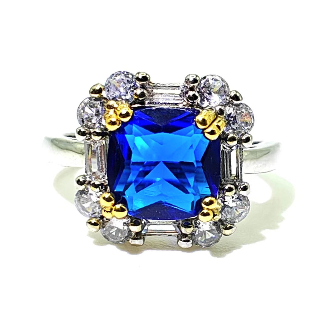 戒指【蓝色】精美百搭戒指DX-0739